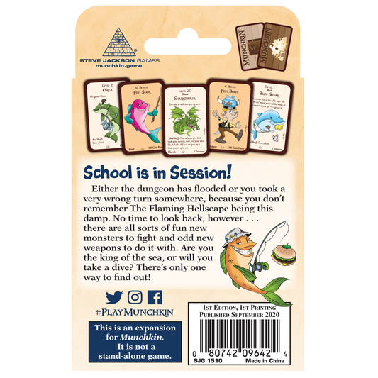 Munchkin Something Fishy Card Game Expansion