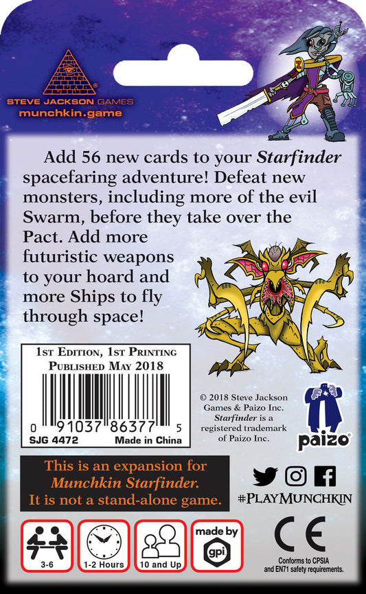 Munchkin - Starfinder 2 - Far Out - The Card Game