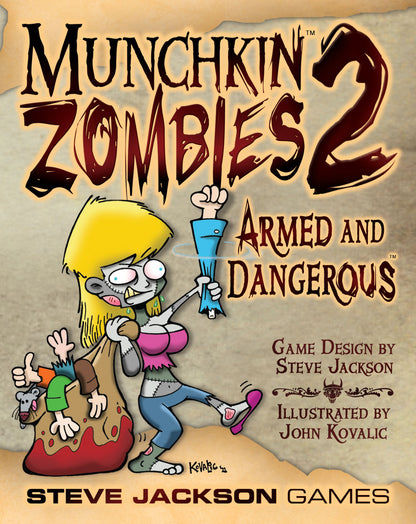 Munchkin Zombies 2 - Armed and Dangerous Card Game Expansion