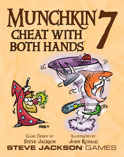Munchkin 7 - Cheat With Both Hands Card Game Expansion
