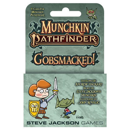 Munchkin Pathfinder - Gobsmacked! - Card Game Booster Pack