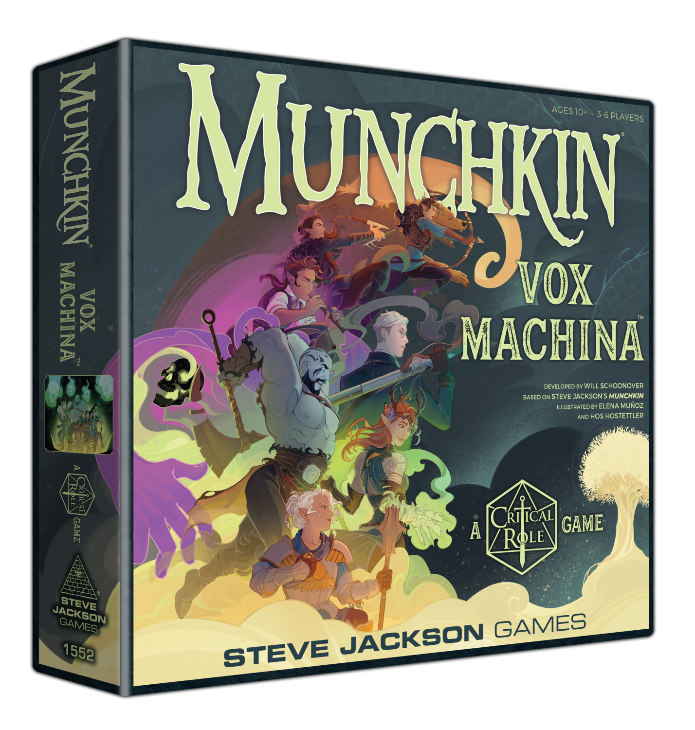 Munchkin: Vox Machina - A Critical Role Game - Steve Jackson Games