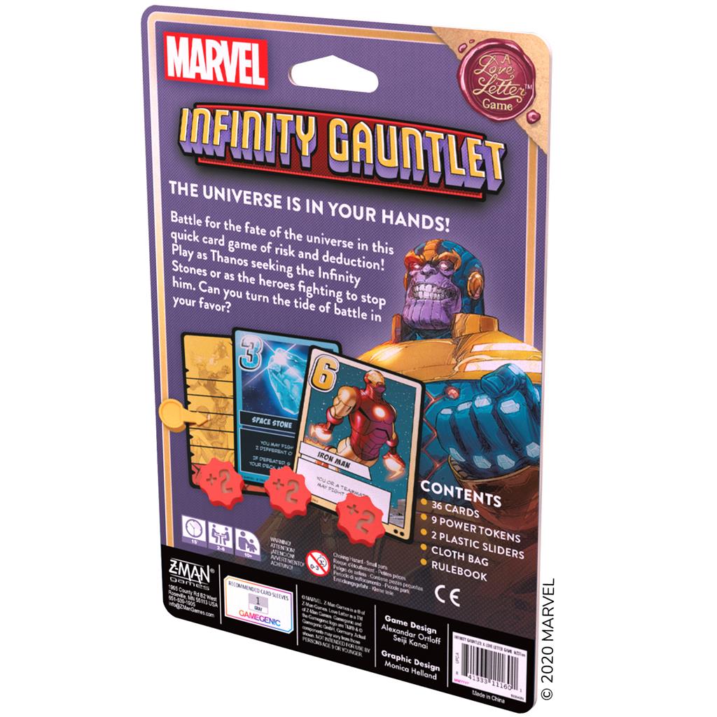 Love Letter - Marvel - Infinity Gauntlet - Z-Man Games