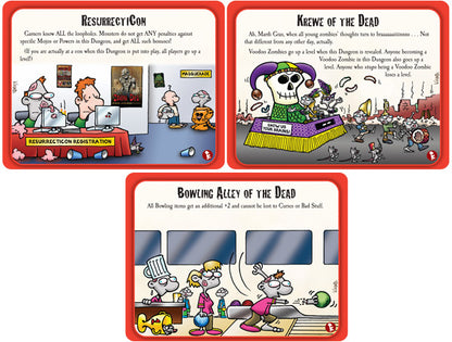 Munchkin Zombies 3 - Hideous Hideouts Card Game Expansion
