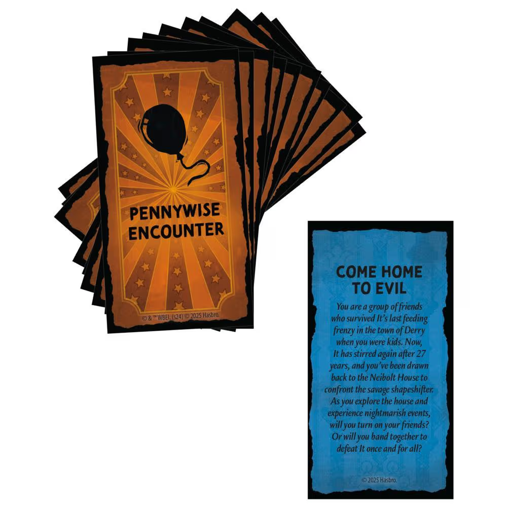 Betrayal At House on The Hill - Betrayal at the Neibolt House - The Evil of Pennywise Expansion - Avalon Hill