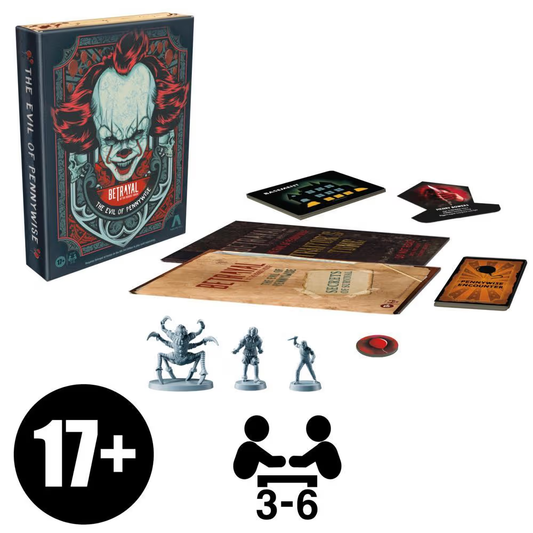 Betrayal At House on The Hill - Betrayal at the Neibolt House - The Evil of Pennywise Expansion - Avalon Hill