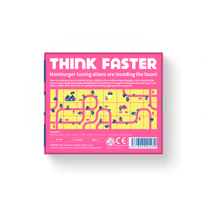 Nine Tiles Panic - A Hamburgling Alien Invasion Game - Oink Games
