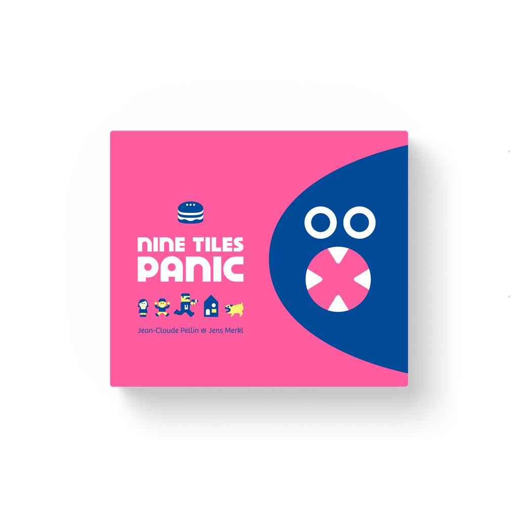Nine Tiles Panic - A Hamburgling Alien Invasion Game - Oink Games