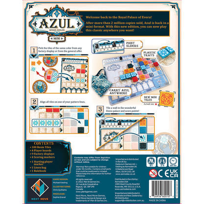 Azul Mini - Portable Version - Next Move Games