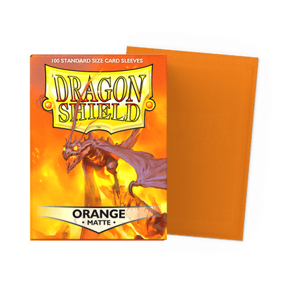 Dragon Shield Card Sleeves - 100 Count - Matte: Orange