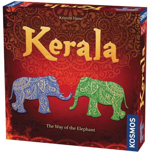 Kerala - The Way of the Elephant Board Game - Kosmos