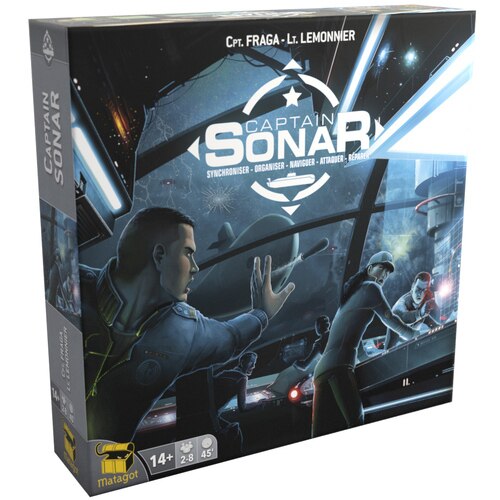 Captain Sonar - A CO-Op Underwater Adventure Board Game - Matagot Games