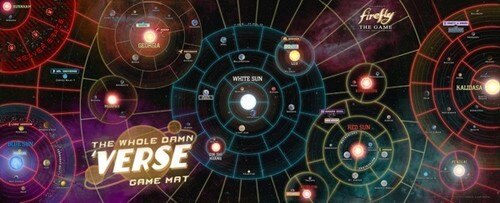 Firefly - The Game - The Whole Damn 'Verse - Vinyl Game Mat - GaleForce 9