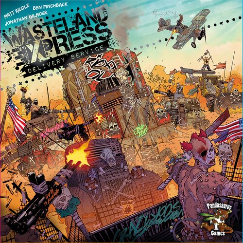 Wasteland Delivery Express - Board Game - Pandasaurus Games