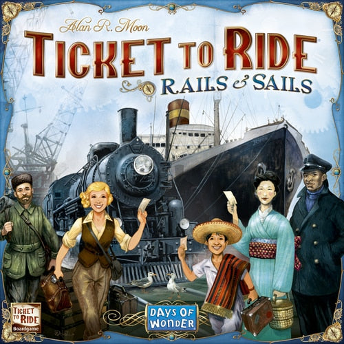 Ticket To Ride - Rails and Sails - Board Game - Days of Wonder