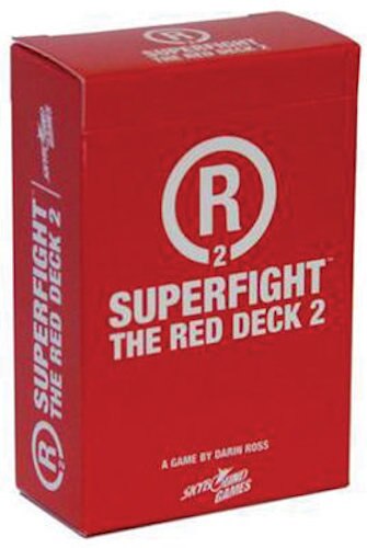 Superfight - The Red Deck 2 Expansion - Card Game - Skybound