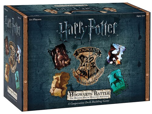 Harry Potter - Hogwarts Battle - Box of Monsters - Expansion #1 - Deck Building Game - USAOpoly