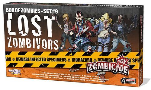 Zombicide - Box of Zombies - Set #7 - Lost Zombivors - Expansion - CMON Games