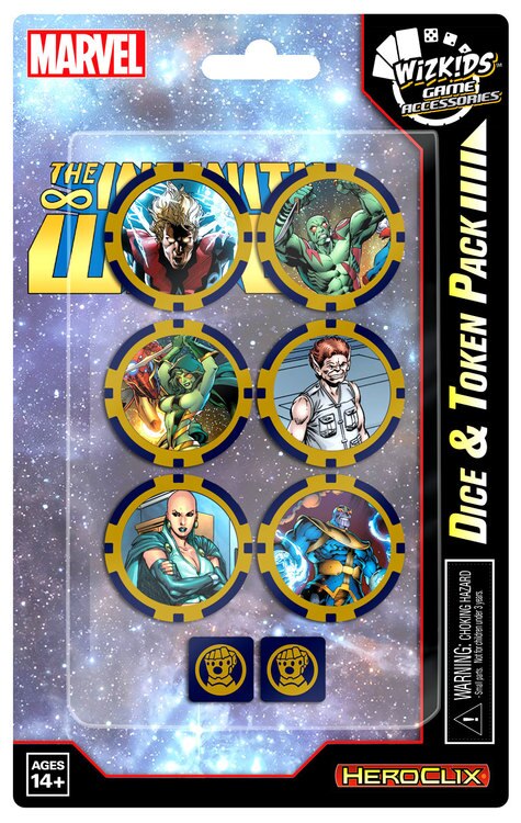 HeroClix -  Avengers Infinity - Dice & Token Pack - WizKids
