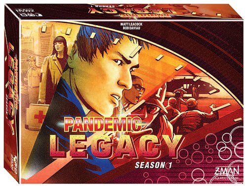 Pandemic - Legacy - Season One - Red - Z-Man Games