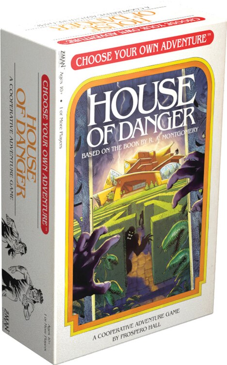 Choose Your Own Adventure - House of Danger - The Game - Z-Man Games