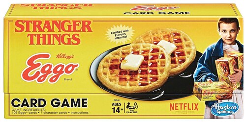 Stranger Things - Eggo Waffles Card Game - Hasbro
