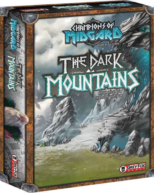 Champions of Midgard -  The Dark Mountains - Board Game Expansion #1 - Grey Fox Games