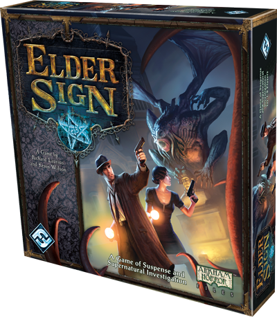Elder Sign Revised Edition Base Game - A Cooperative Game Board - Fantasy Flight
