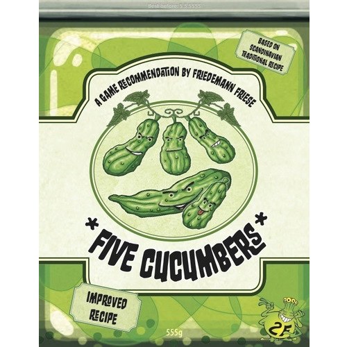 Five Cucumbers - Card Game - Rio Grande Games