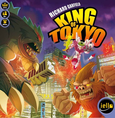 King of Tokyo - 1st Edition - The Board Game - IELLO Games