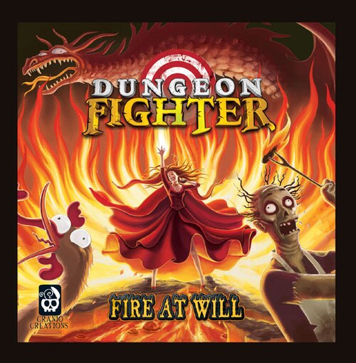 Dungeon Fighter - "Fire At Will" Expansion - Strategy Card Game - IELLO
