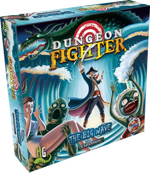 Dungeon Fighter - "The Big Wave" Expansion - Strategy Card Game - IELLO