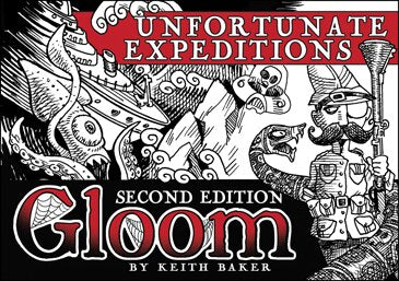 Gloom - The Card Game (2nd Edition) - 'Unfortunate Expeditions' Expansion #3