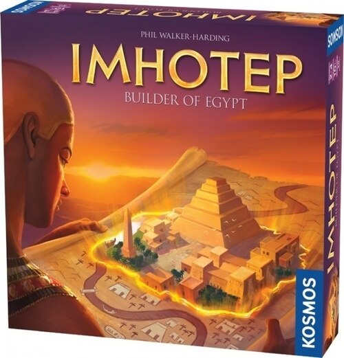 Imhotep - A Board Game of Ancient Egyptian Builders - Thames and Kosmos