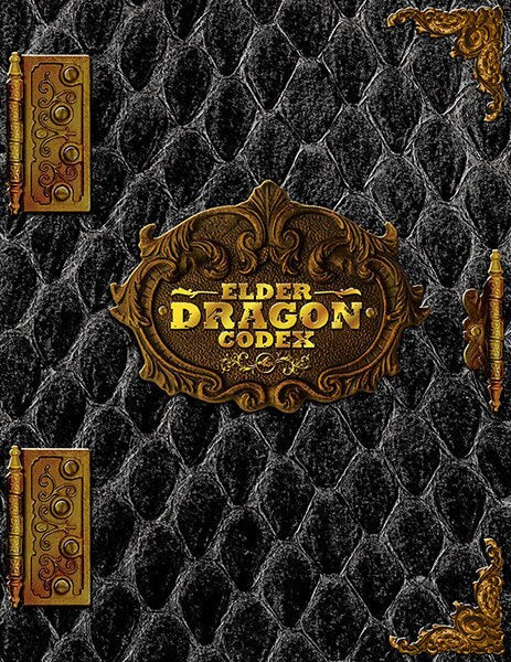 Legion Supplies - Elder Dragon Codex - Card Pocket Binder - Black