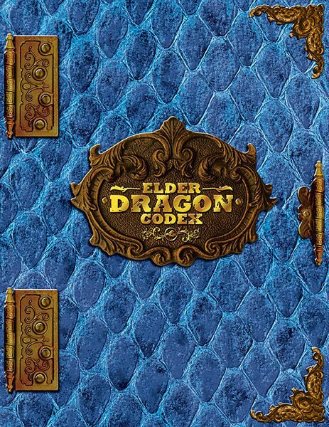 Legion Supplies - Elder Dragon Codex - Card Pocket Binder - Blue