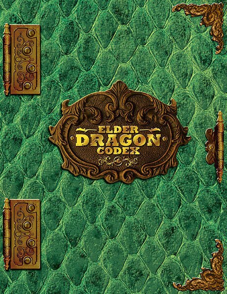 Legion Supplies - Elder Dragon Codex - Card Pocket Binder - Green