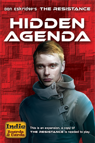 The Resistance - Hidden Agenda - Card/Board Game - Expansion - Indie Cards & Boards