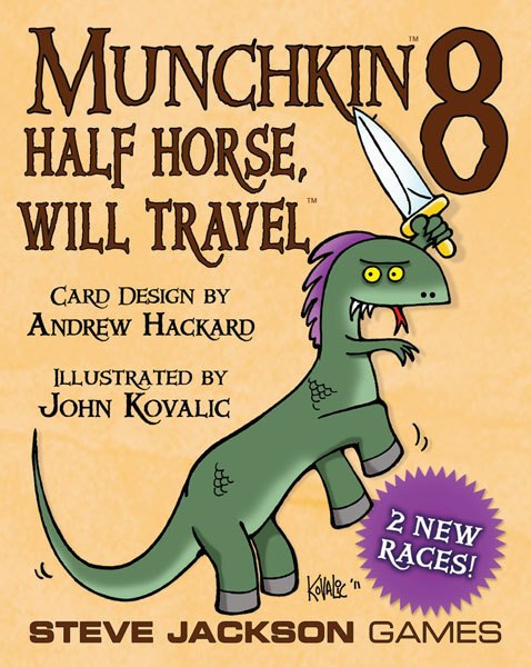 Munchkin 8 - Half-Horse, Will Travel Card Game Expansion