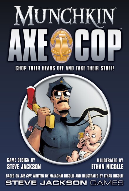 Munchkin - Axe Cop - The Card Game - Steve Jackson Games