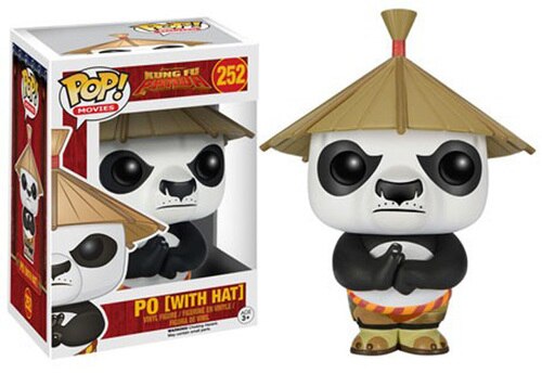 POP! Vinyl Figure - Movies #252 - Kung Fu Panda - Po (with hat)