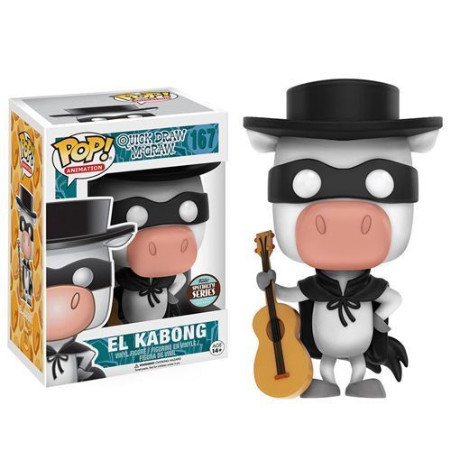 POP! Vinyl Figure - Animation #167 - Hanna Barbera - Quick Draw McGraw - EL Kabong