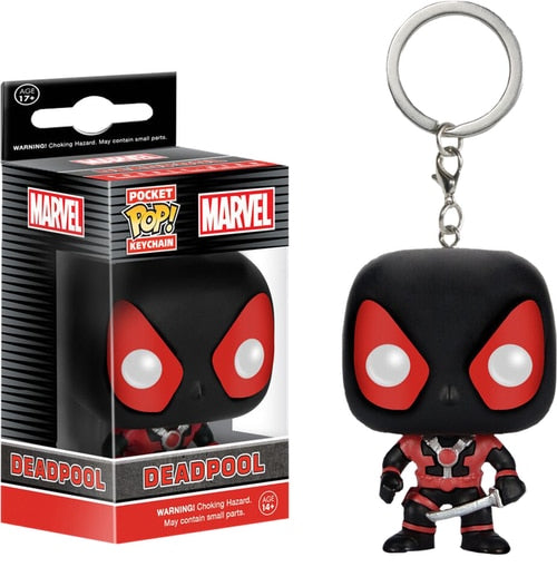 Pocket POP! Keychain - Marvel Comics - Deadpool (Black Suit)