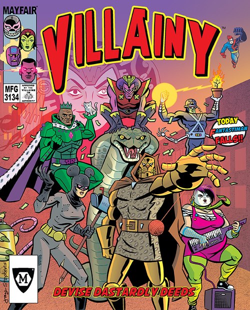Villainy - The Board Game - Mayfair Games