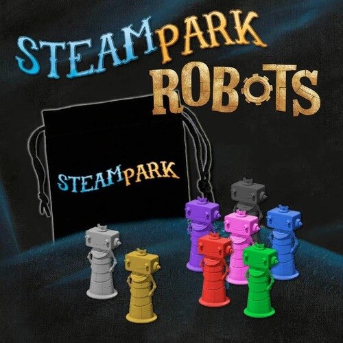 Steam Park - "Robots" Expansion #2 - Board Game - IELLO
