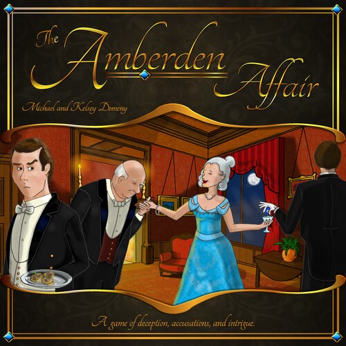 The Amberden Affair - A Real Time Murder Mystery Board Game - Two Penny Games