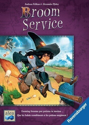 Broom Service - The Board Game - Ravensburger - Multilingual Edition
