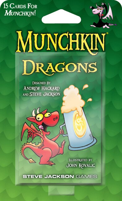 Munchkin - Dragons - Card Game Booster Pack