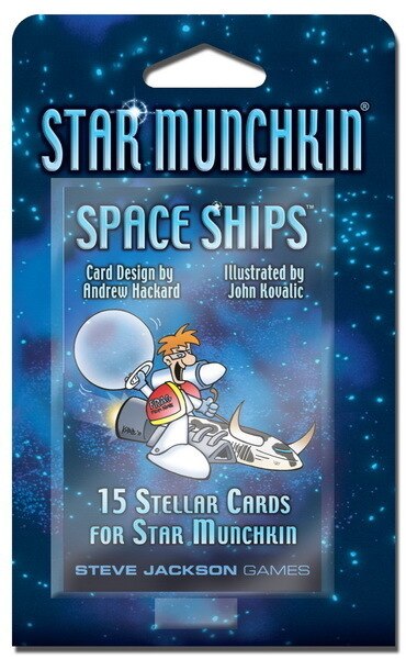 Star Munchkin - Space Ships - Card Game Booster Pack