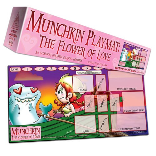 Munchkin - Official Playmat - The Flower of Love - Steve Jackson Games